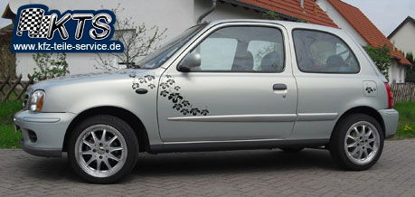 15 Zoll Felgen Nissan Micra DBV Australia silber