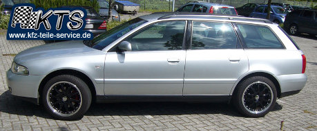 schwarze Alufelgen für Audi A4 online