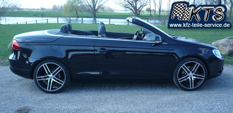 19 Zoll Alufelgen VW Eos DBV S-Mauritius schwarz