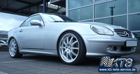 19 Zoll Alufelgen auf SLK Typ 170
