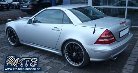 19 Zoll Felgen auf Mercedes SLK 170 V6