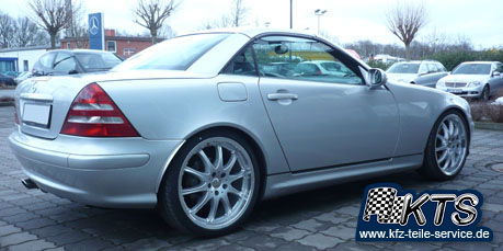 19 Zoll Felgen mit Tiefbett auf SLK