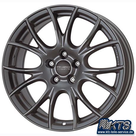 Anzio Vision black Felgen - schwarze Felgen 