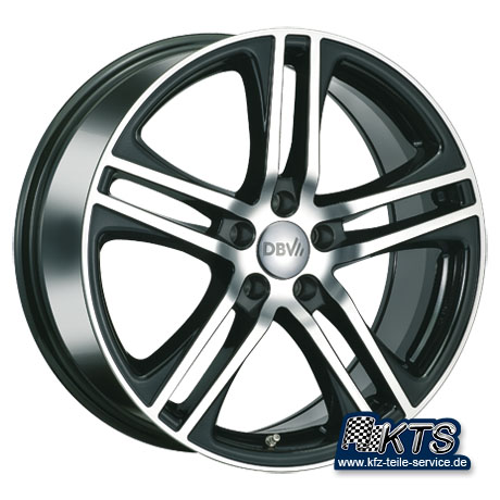 Audi A3 19 Zoll Alufelgen DBV Mauritius schwarz Audi A3 19 Zoll Alufelgen DBV Mauritius schwarz