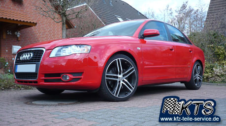 Audi A4 8E Alufelgen mit 19 Zoll Alufelgen DBV S-Mauritius