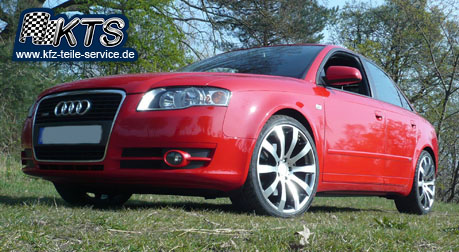 Audi A4 8E mit Tomason TN4 19 Zoll Felgen