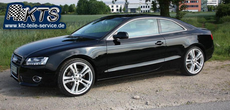 Audi A5 Schwarze Felgen