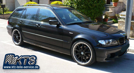 BMW 3er E46 Touring mit 19 Zoll Felgen DBV S-Australia