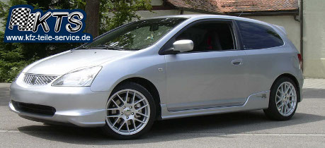 DBV Alufelgen Arizona silber auf Honda Civic