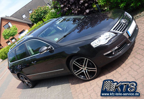 DBV Alufelgen Mauritius black auf VW Passat