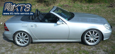 DBV Australia Felgen silber auf SLK