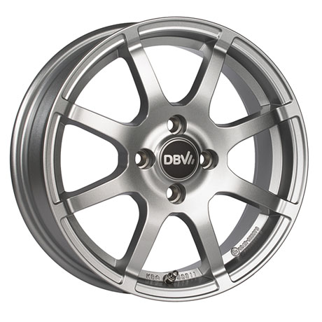 DBV Bali II 15 Zoll Felgen in silber