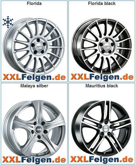 DBV Felgen hier im Online Shop bestellen