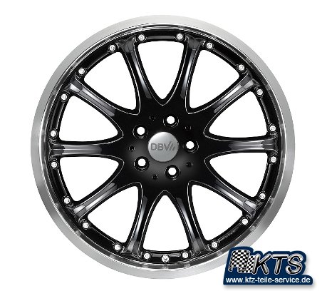 DBV S-Australia Felgen black XXL Bild frontal