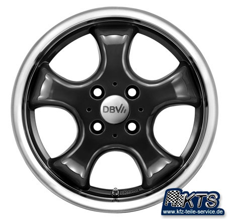 DBV S-Tahiti schwarze Alufelgen