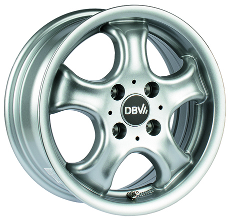 DBV Tahiti Alufelgen metallic silber 13 und 14 Zoll