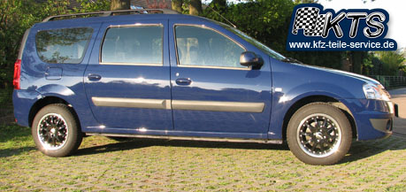 Dacia Logan mit 15 Zoll Alufelgen DBV S-Australia