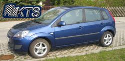 Ford Fiesta mit DBV Adria 14 Zoll