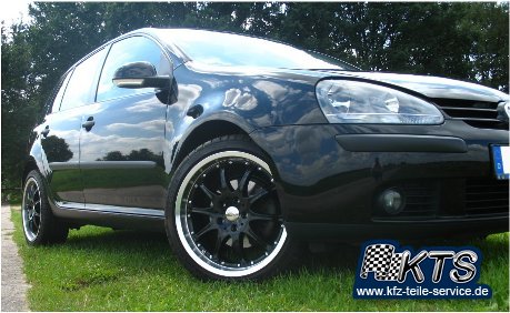 Golf Felgen DBV Australia black 18 Zoll
