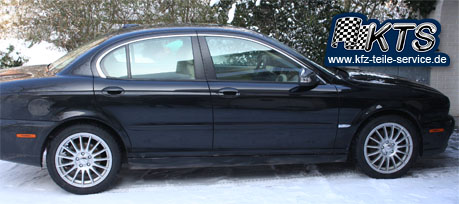 Jaguar X-Type mit 17 Zoll Alufelgen DBV Florida