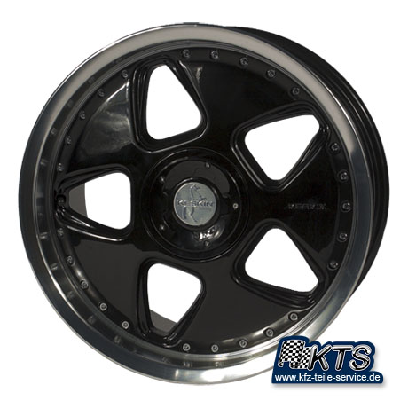 Keskin KT5 Alufelgen black