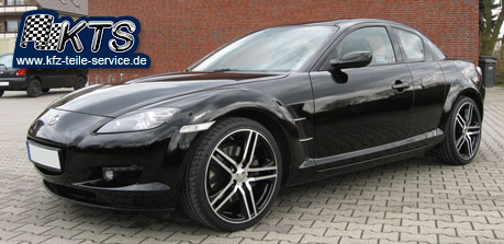 Mazda RX8 mit DBV S-Mauritius 19 Zoll Felgen