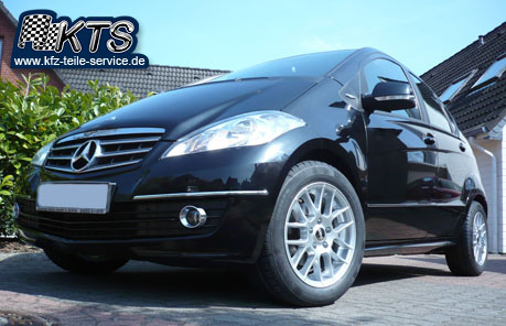 Mercedes A-Klasse mit DBV Arizona 16 Zoll Felgen