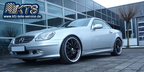 Mercedes Alufelgen 19 Zoll auf SLK