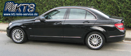 Mercedes C-Klasse W204 mit 17 Zoll Felgen DBV Florida
