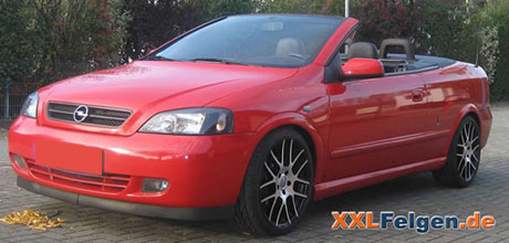 Opel Astra G Cabrio 17 Zoll Felgen