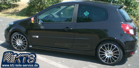 Renault Clio R mit 17 Zoll Felgen DBV S-Florida