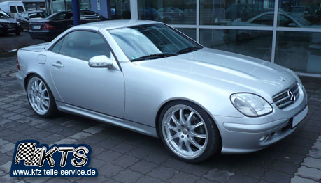 SLK Felgen 19 Zoll  DBV Australia silber
