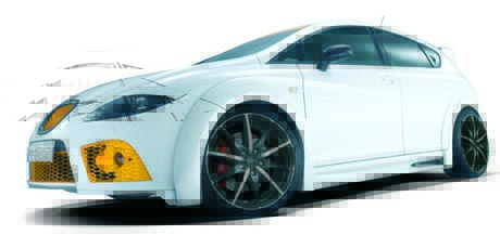 Seat Leon mit Anzio Racer Felgen 19 Zoll