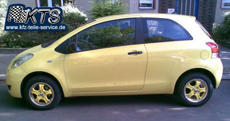Toyota Yaris 14 Zoll Felgen DBV Tahiti gelb