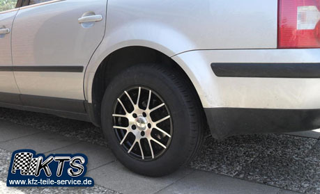 VW Alufelgen 15 Zoll mit Reifen auf Passat 3BG