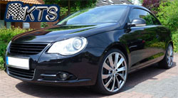 VW Eos + Felgen 19 Zoll Rial Lugano