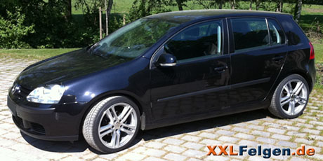 VW Golf V 18 Zoll Felgen DBV Mauritius