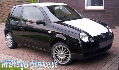 VW Lupo mit 16 Zoll Alufelgen DBV Florida