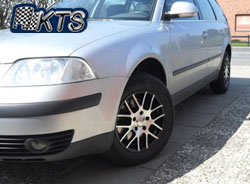 VW Passat 3BG mit 15 Zoll Felgen DBV S-Arizona schwarz