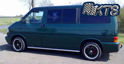 VW T4 7DB mit DBV S-Australia 17 Zoll Felgen